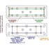 Soporte Rectangular Para Sonda De Pesca Yak Attack Con Montaje Locknload Sobre Riel