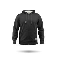Zhik Mens Zip Fleece Hoodie - Negro