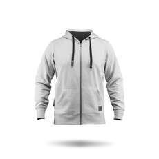 Zhik Mens Zip Fleece Con Capucha - Gris Zhik Mens Zip Fleece Con Capucha - Gris