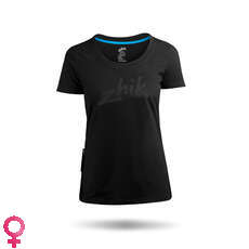 Zhik Womens Hidrofóbica T Shirt - Negro