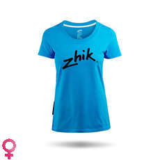 Zhik Womens Hidrofóbica T Shirt - Cyan
