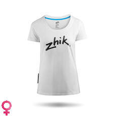Zhik Womens Hidrofóbica T Shirt - Blanco