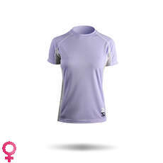 Zhik De Manga Corta Para Mujer Zhikdry Top Race - Purple