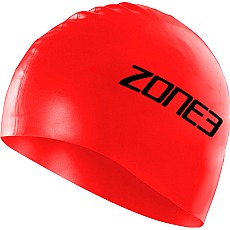 Gorro De Natación De Silicona Zone3 - Rojo