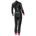 Traje De Neopreno De Natación Zone3 Agile Triathlon Para Mujer - Azul / Fucsia