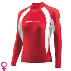 Neil Pryde Elite Rashguard Mujeres - Rojo / Blanco Neil Pryde Elite Rashguard Mujeres - Rojo / Blanco