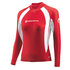 Neil Pryde Elite Rashguard Mujeres - Rojo / Blanco