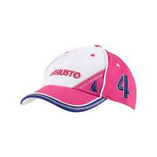 Musto Evolución Cap Crew Apliques - Rosa / Blanco Musto Evolución Cap Crew Apliques - Rosa / Blanco