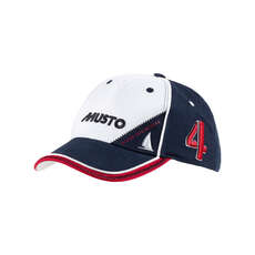 Musto Evolución Cap Crew Apliques - Blanco / Verdadero Armada