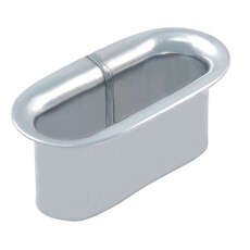 Allen Brothers A..40 Inoxidable 18Mm Fairlead Acero Profunda