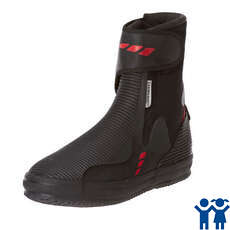 Crewsaver Basalto Junior Vela Botas - Rojo / Negro Crewsaver Basalto Junior Vela Botas - Rojo / Negro