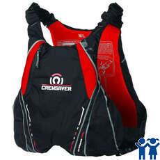 Crewsaver 50N Chromis Menor Flotabilidad Auxilios - Rojo / Negro Crewsaver 50N Chromis Menor Flotabilidad Auxilios - Rojo / Negro