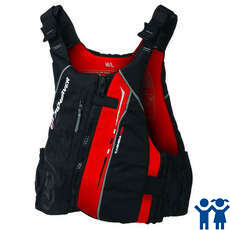 Crewsaver 50N Kasmira Menor Flotabilidad Auxilios - Rojo / Negro Crewsaver 50N Kasmira Menor Flotabilidad Auxilios - Rojo / Negro