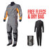Crewsaver Fase 2 Junior Drysuit - Free Paño Grueso Y Suave Y Drybag