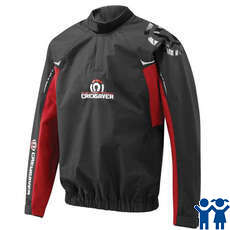Crewsaver Spark Untaped Junior Rociador Superior - Rojo / Negro