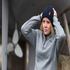 Gill Cable Knit Beanie - Navy