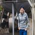 Gill Cable Knit Beanie - Navy