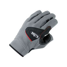 Gill Marinero Finger Corto Guantes Sailing - Negro Gris Gill Marinero Finger Corto Guantes Sailing - Negro Gris