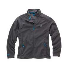 Gill Cuadrícula Microfleece Jacket - Acero Gill Cuadrícula Microfleece Jacket - Acero