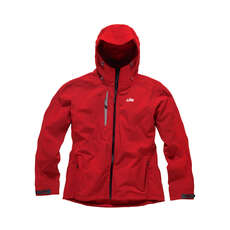 Gill Con Capucha De La Chaqueta Softshell Pro - Rojo
