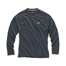 Gill Manga Larga Para Hombre I2 Camiseta - Grafito