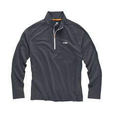 Gill I2 Para Hombre De Manga Larga Zip Neck - Grafito