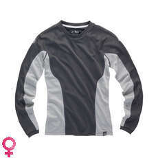 Manga Gill I2 Larga Para Mujer De La Camiseta - Ash / Plata