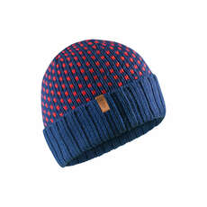 Gill Jaquard Knit Beanie - Blue Gill Jaquard Knit Beanie - Blue