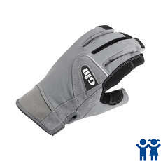 Guantes De Navegación Con Dedos Largos Gill Junior Deckhand - Gris Guantes De Navegación Con Dedos Largos Gill Junior Deckhand - Gris