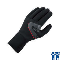 Guantes Gill Júnior Neopreno De Invierno - Negro / Gris Guantes Gill Júnior Neopreno De Invierno - Negro / Gris