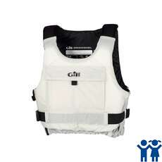 Gill Junior Team Side Zip Flotabilidad Aid 2015 - Plata