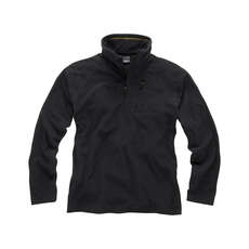 Gill Mens Cuadrícula Microfleece Zip Neck - Grafito