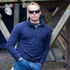 Gill Para Hombre De La Rejilla Microfleece Zip Neck - Armada