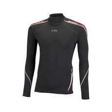 Gill Mens Hidrófobo Top De Manga Larga - Negro Gill Mens Hidrófobo Top De Manga Larga - Negro