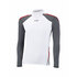 Gill Mens Sport Uv Manga Larga Rash Vest - Blanco / Ash