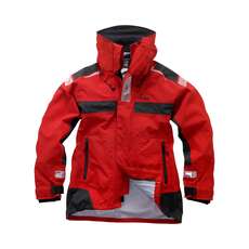 Gill Oc1 Vela Racer Chaqueta - Rojo / Grafito