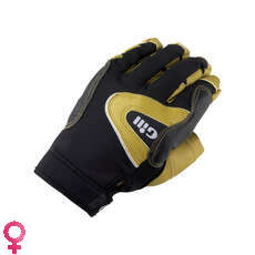 Gill Pro Largo Dedo Guantes Sailing - Negro / Gris Gill Pro Largo Dedo Guantes Sailing - Negro / Gris