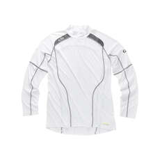 Gill Race Manga Larga Hi-Neck T-Shirt - White Gill Race Manga Larga Hi-Neck T-Shirt - White