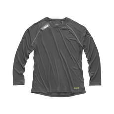 Gill Carrera De Manga Larga Camiseta - Ash