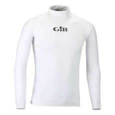 Gill Uv Manga Larga Rash Chaleco - Blanco