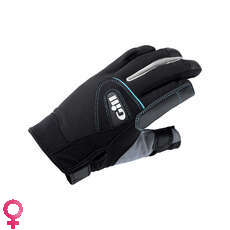 Guantes Gill Womans Championship Finger Long Sailing - Negro