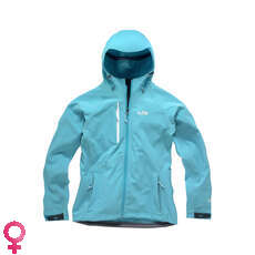 Gill Para Mujer Con Capucha Pro Softshell Jacket - Azul