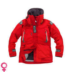Gill Womens Os2 Offshore / Coastal Sailing Jacket - Rojo