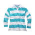 Gill Mujeres Rugby Shirt - Blanco / Azul Nuevo