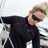 Gill Womens Thermogrid Zip Neck - Negro