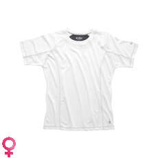 Gill Para Mujer Uv Tec De Cuello Redondo De La Camiseta - Blanco