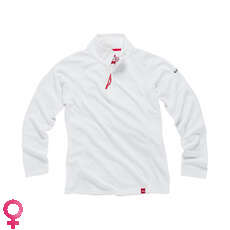 Gill Para Mujer Uv Tec De Cuello Largo De La Manga De La Camiseta Con Cremallera - Blanco Gill Para Mujer Uv Tec De Cuello Largo De La Manga De La Camiseta Con Cremallera - Blanco