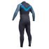Gul Flexor 3 / 2Mm Chestzip B / S Traje De Neopreno - Jet / Pewter