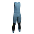 Gul Code Zero 1Mm Flatlock Long John Wetsuit - Peltre / Azul