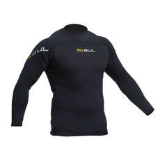 Traje De Neopreno Térmico Gul Code Zero De 3 Mm Top - Negro